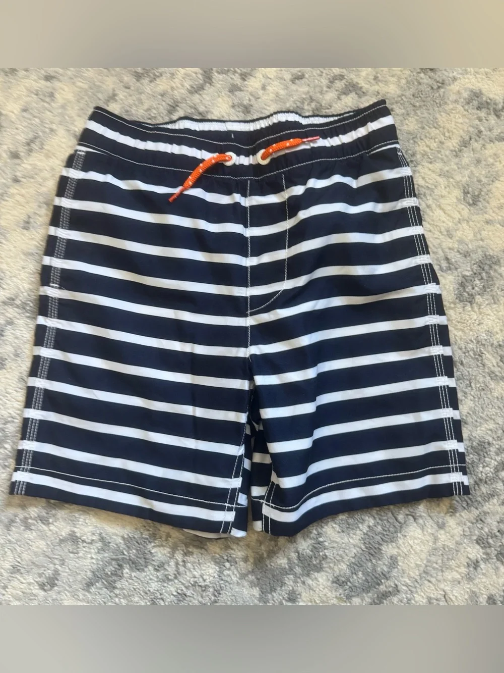 Gap striped swim trunks - boys size 8